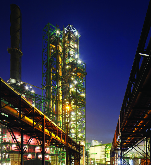 iluminación LED industrial